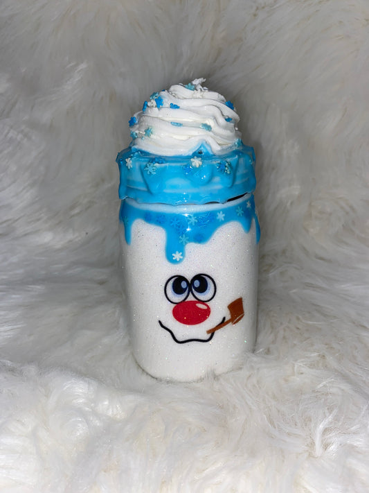 Frosty Snowman tumbler